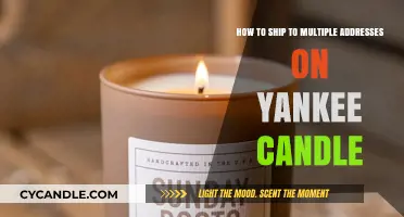 Effortless Multi-Address Shipping Guide for Yankee Candle Orders
