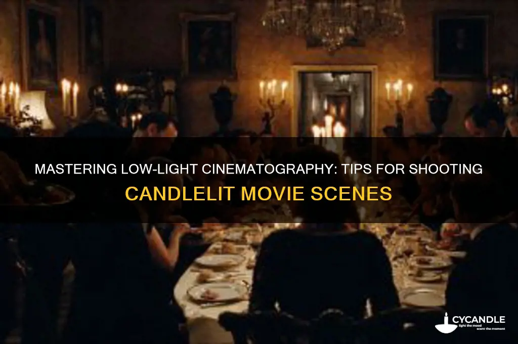 how to shoot a candle light movie scene