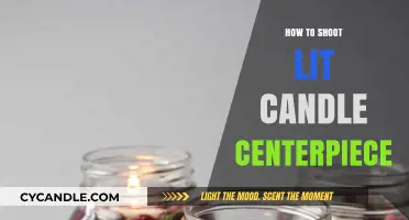Capturing the Perfect Candlelight Centerpiece