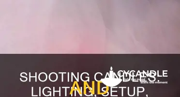 how to shoot product candles