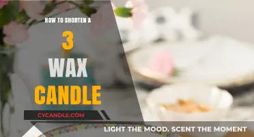 Quick Tips for Safely Shortening a 3-Wick Candle at Home