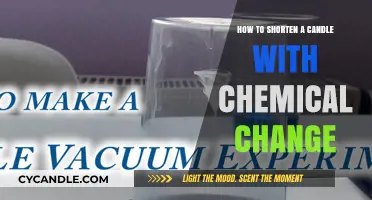 Shortening Candles: A Chemical Change Trick