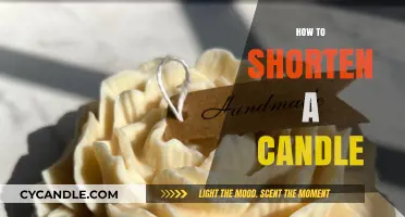 Trimming Your Candles: A Quick Guide to Shortening Wicks