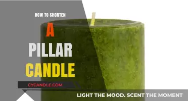 Trimming Pillar Candles: A Quick and Easy Guide