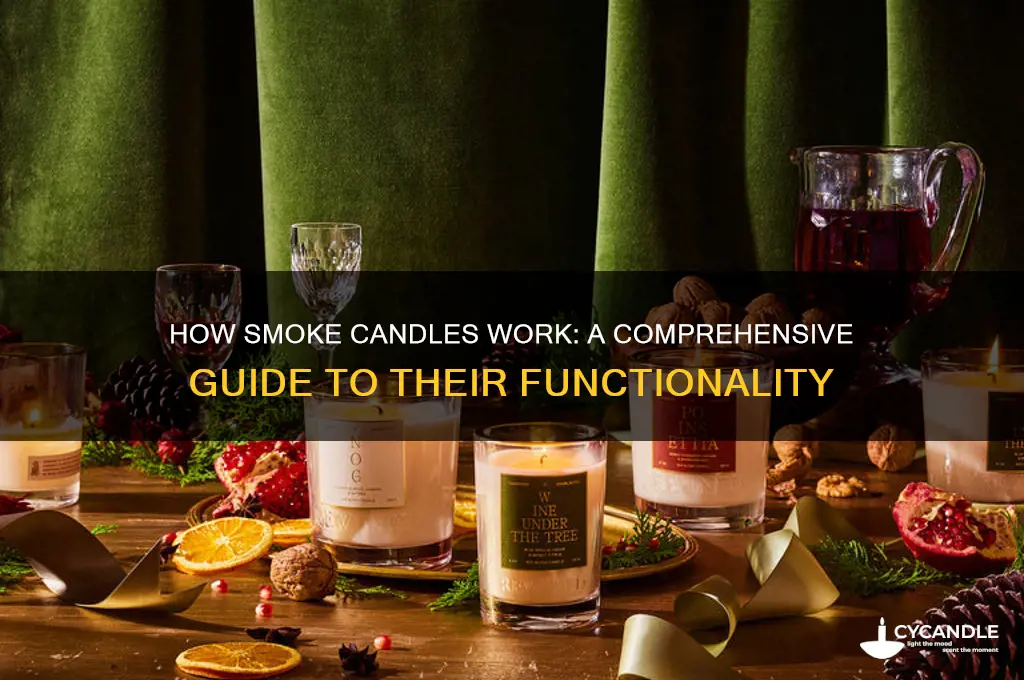 how to smoke candles work