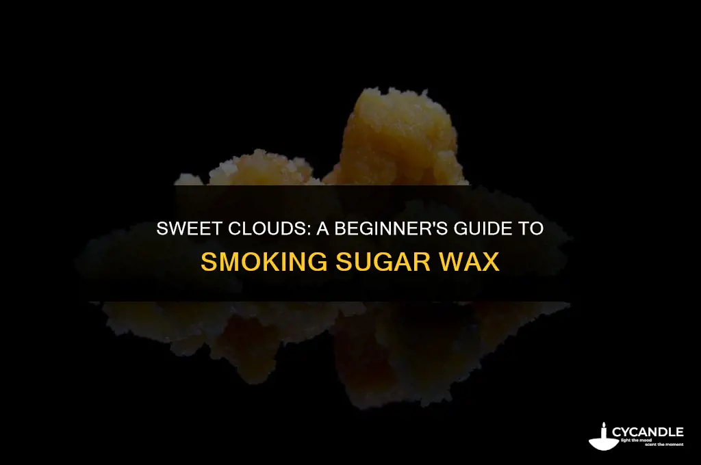 how to smoke sugar wax