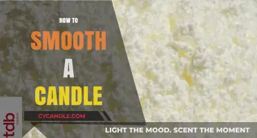 Creating a Smooth Candle Surface: Tips and Tricks