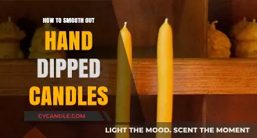 Creating Smooth Hand-Dipped Candles: Tips and Tricks
