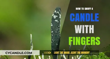 Snuffing Candles: Easy Finger Technique for a Soothing Ambience
