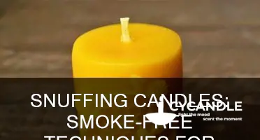 how to snuff a candle without smoke