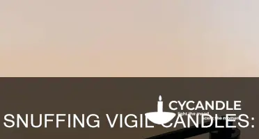 how to snuff a vigil candle
