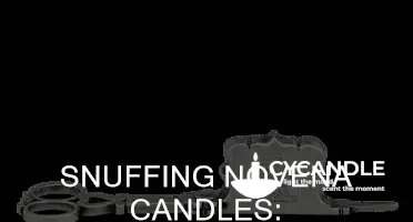 how to snuff out a novena candle