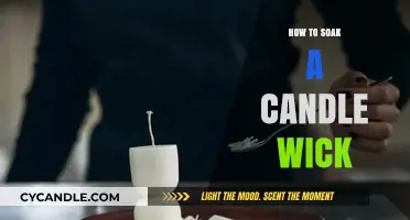 Mastering the Art of Soaking Candle Wicks for Perfect Burns