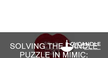 how to solve the candle puzzle in the mimic