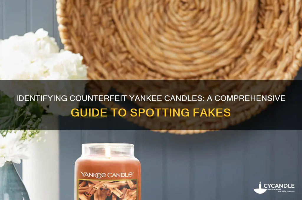 how to spot a fake yankee candle