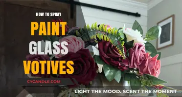 Transforming Glass Votives: A Step-by-Step Spray Paint Guide
