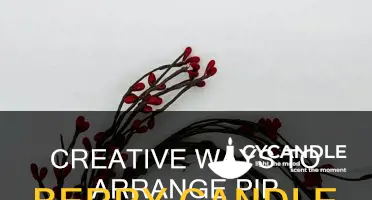 how to spread pip berry candle rings around candles
