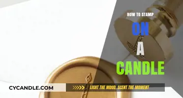 Stamping on Candles: Easy DIY Guide