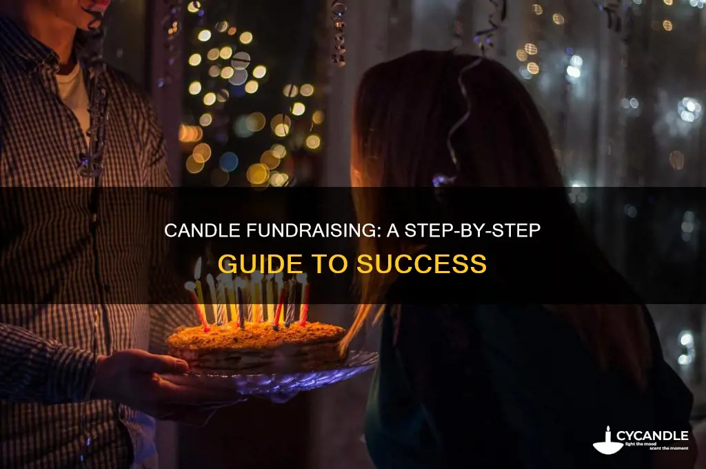 how to start a candle fundraiser