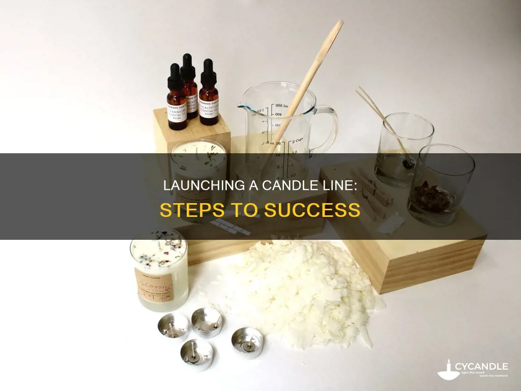 how to start a candle line