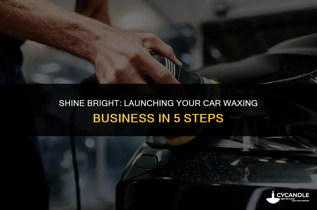 how to start a car waxing business
