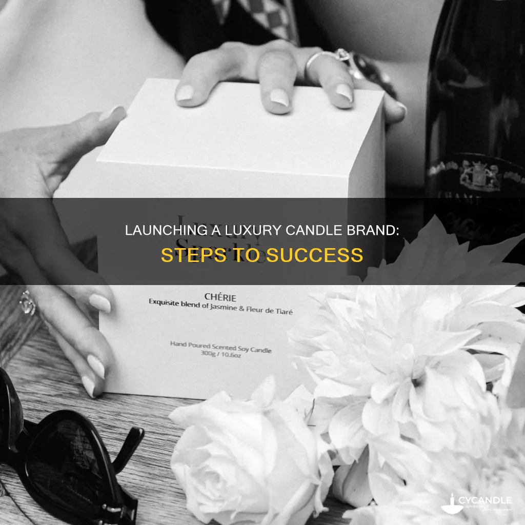 how to start a luxury candle brand