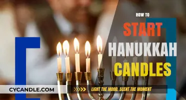 Lighting Hanukkah Candles: A Beginner's Guide