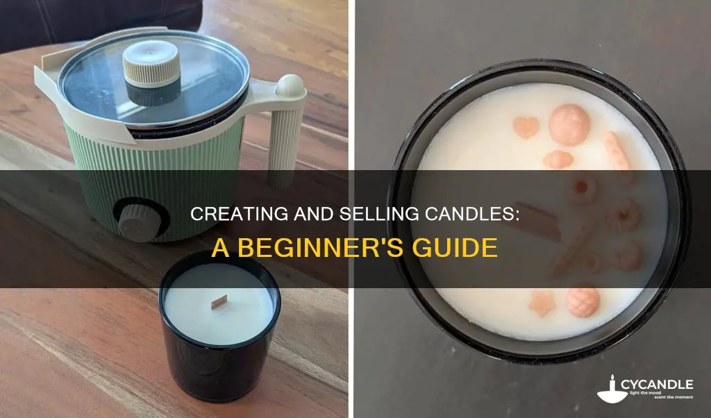 how to start making and selling candles