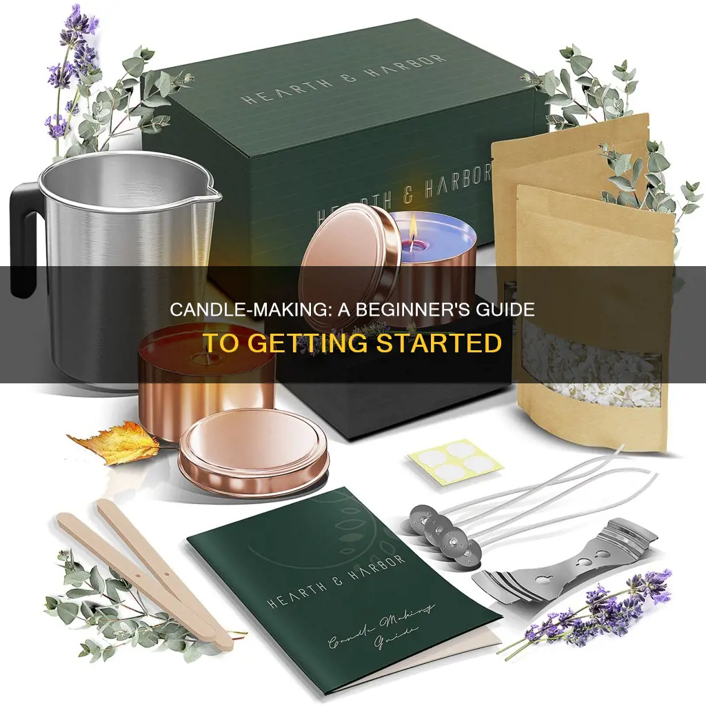 how to start making candles