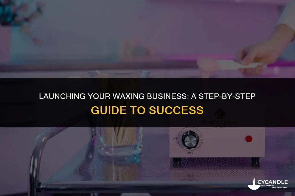 how to start waxing business