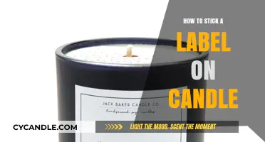The Perfect Label Adhesion for Candles