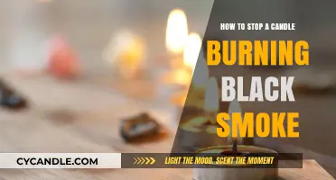 Prevent Black Smoke: Tips for Clean Candle Burning