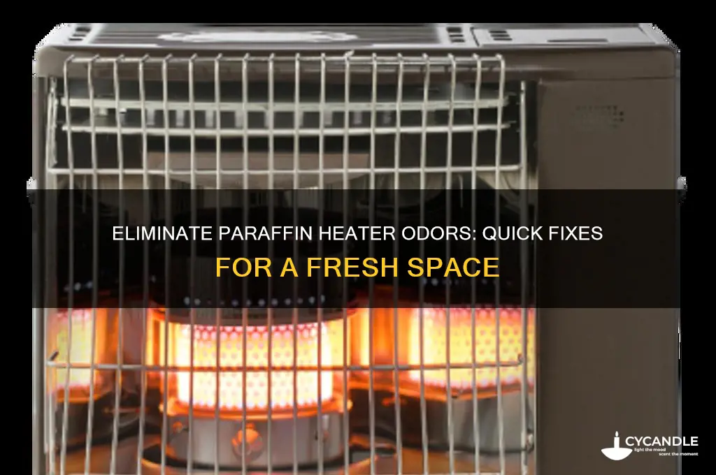 how to stop a paraffin heater from smelling