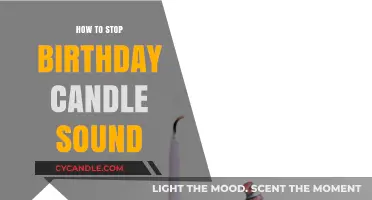 Banish Birthday Candle Noise with Simple Tricks