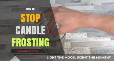 Preventing Frosting: Tips for a Flawless Candle Burning Experience