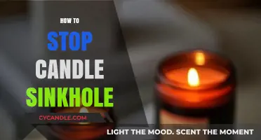 Preventing Candle Sinkholes: Tips for a Smooth Burn