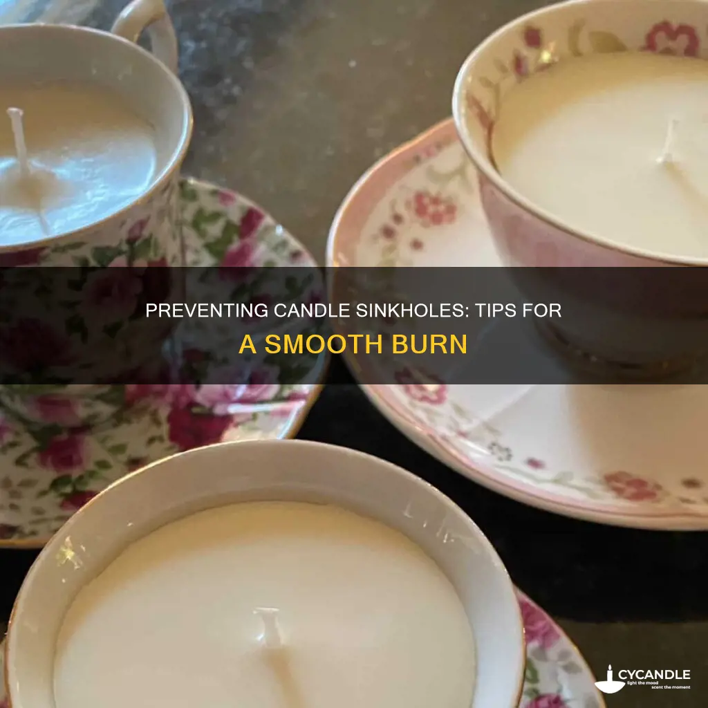 how to stop candle sinkhole