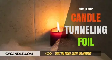 Preventing Candle Tunneling: Foil to the Rescue