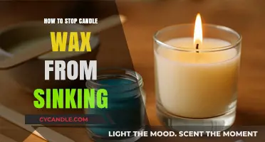 Prevent Candle Wax Sinking: Expert Tips for Perfectly Smooth Candles