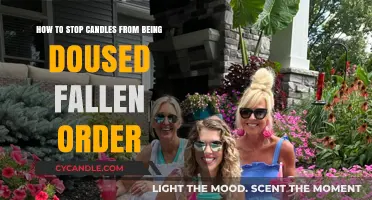 Strategies to Prevent Candles From Being Extinguished in Fallen Order