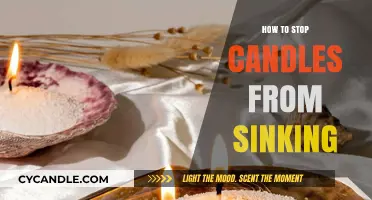 Preventing Candle Wax from Sinking: Tips and Tricks