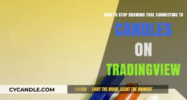 Drawing Tools: Avoid Connecting to Candles on TradingView