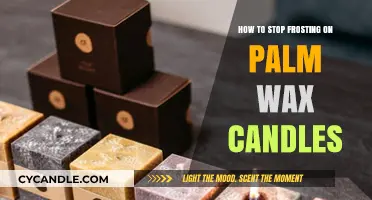 Prevent Frosting on Palm Wax Candles: Expert Tips and Tricks