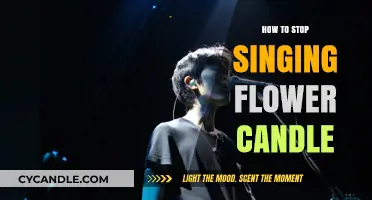 Stop Singing Flower Candles: A Simple Guide