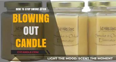A Simple Hack to Stop Candle Smoke