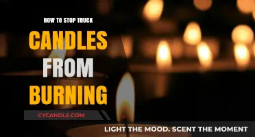 Preventing Truck Candles from Burning: Effective Tips and Tricks