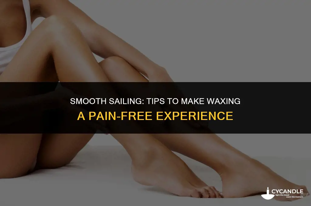 how to stop waxing hurting