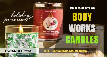 Proper Storage Tips for Bath and Body Works Candles