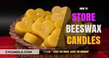 The Best Way to Store Beeswax Candles