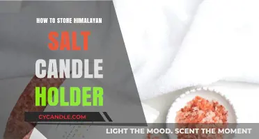 Effective Ways to Store Your Himalayan Salt Candle Holder